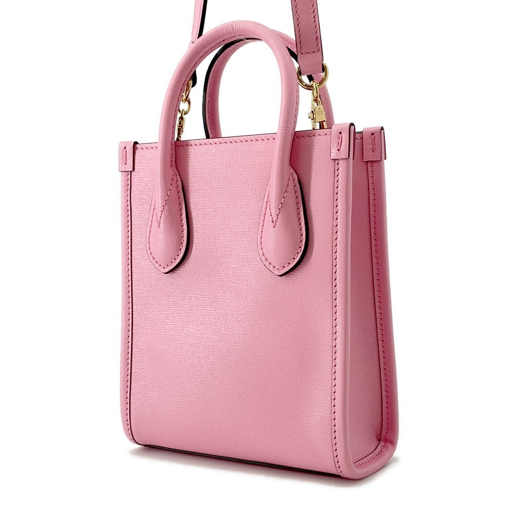 Gucci 2WAY Borsa Bananya Rosa671623 Pelle
