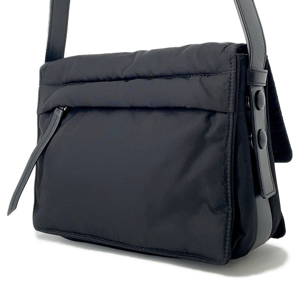Prada Padded Re-nylon Borsa a tracolla Black1bd313 Nylon Pelle Size S...