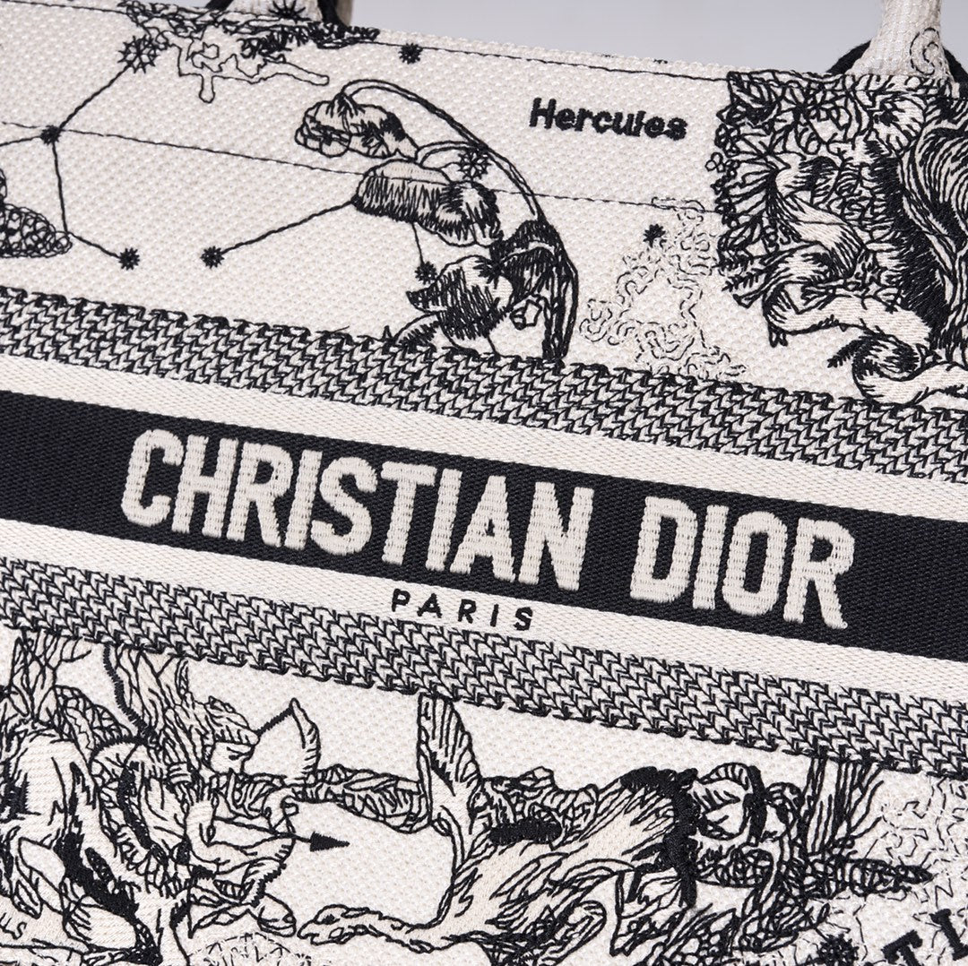 Book Tote CHRISTIAN D10R Mini 26.5 Nero