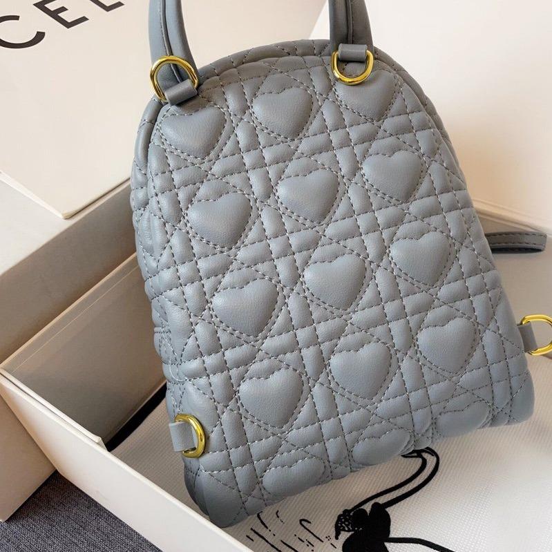 Zaino Cloud Blu Cannage Agnello