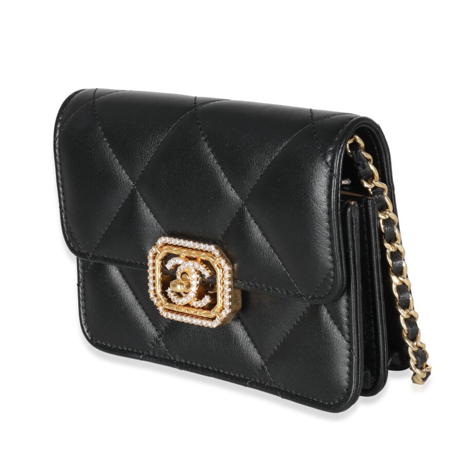 Chanel handbag black – front view