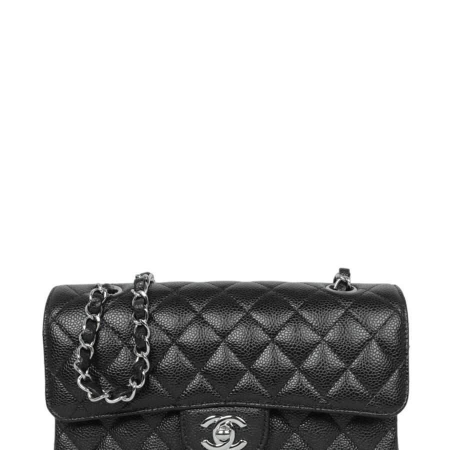 Chanel handbag black – front view