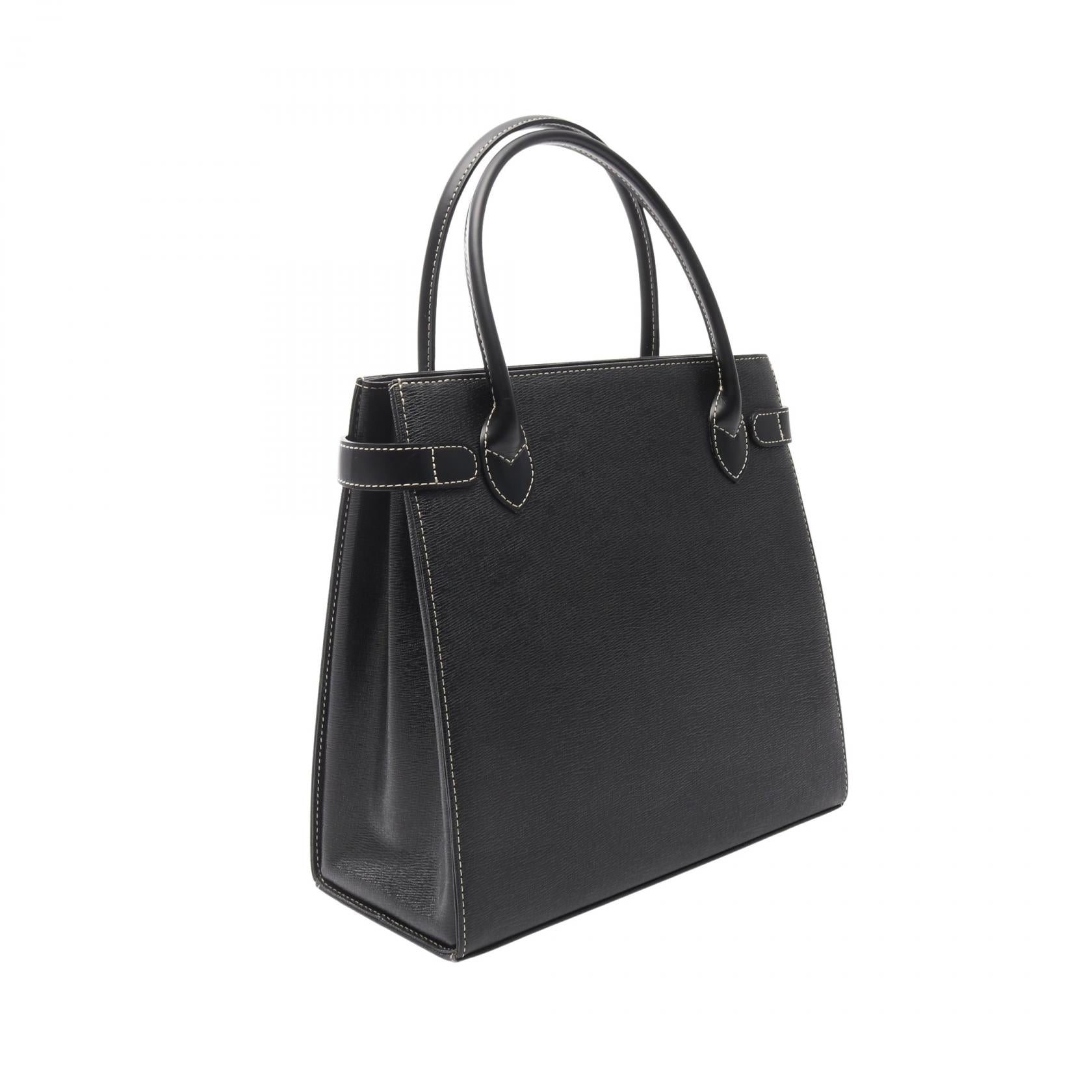 Burberry Handbag Leather Borsa a mano