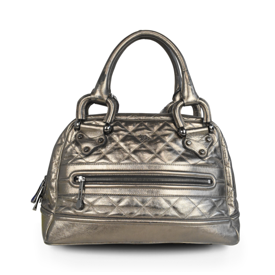 Burberry Metallic Bowler Bag | Studio Nafay