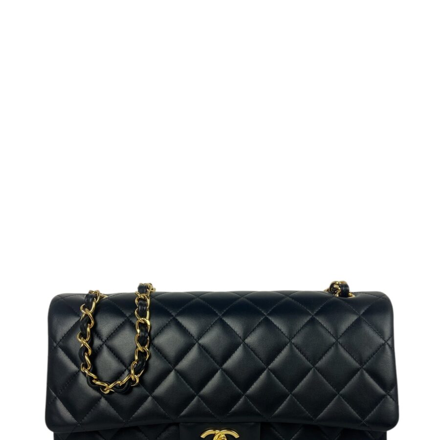 Chanel handbag black – front view