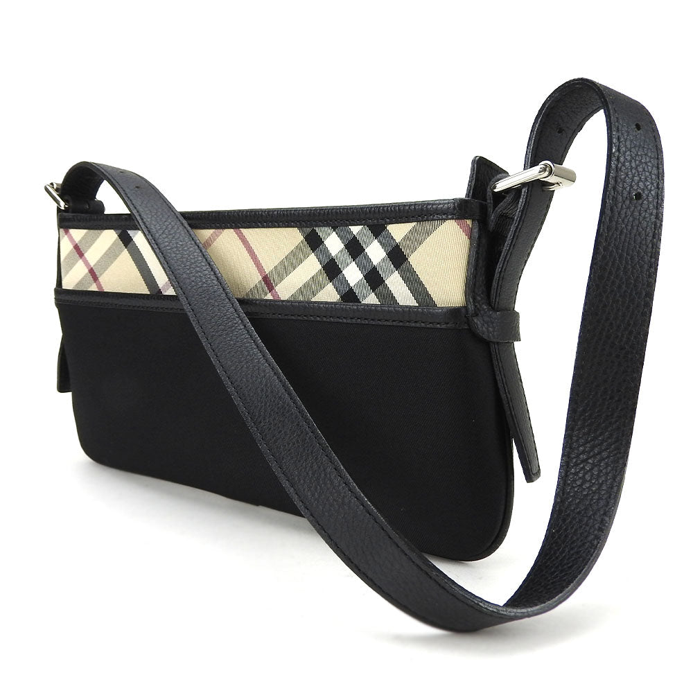 Burberry Canvas Pelle Borsa a spalla
