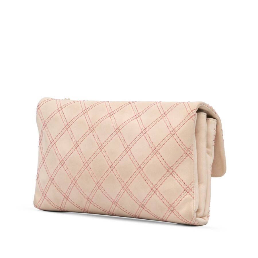 Chanel handbag pink – front view