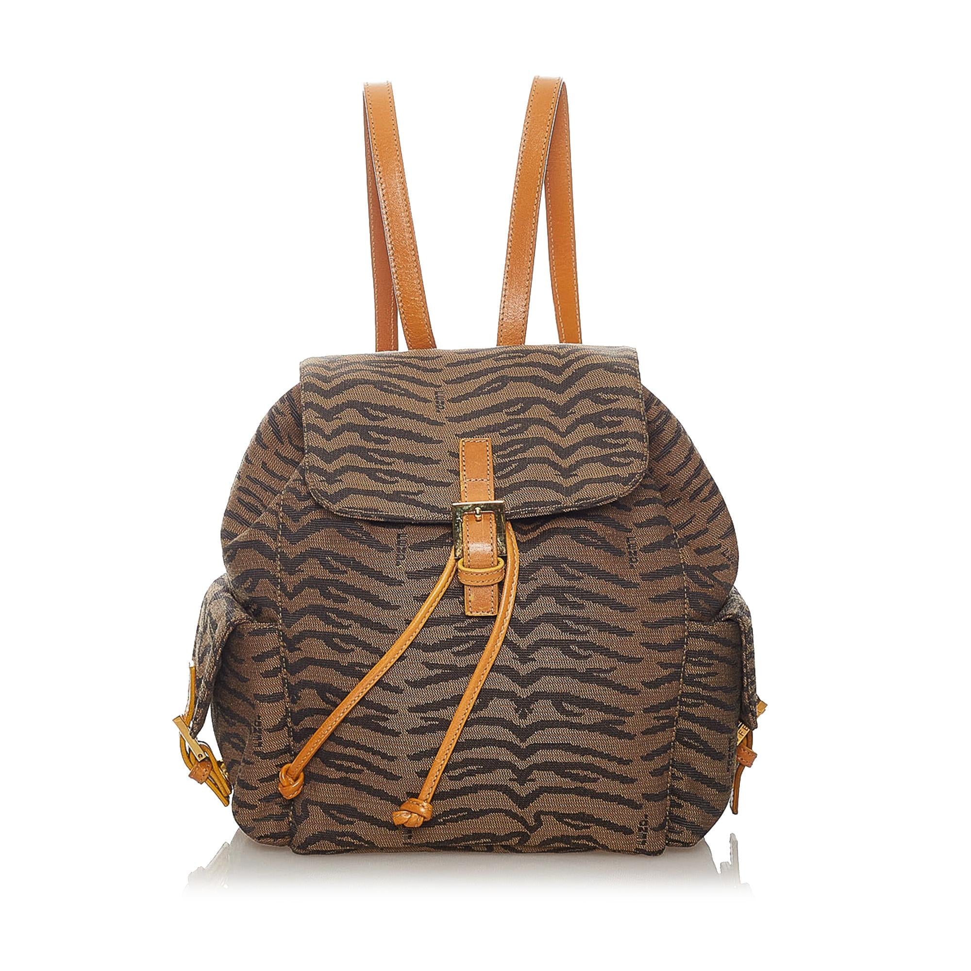 Zaino Fendi in tela