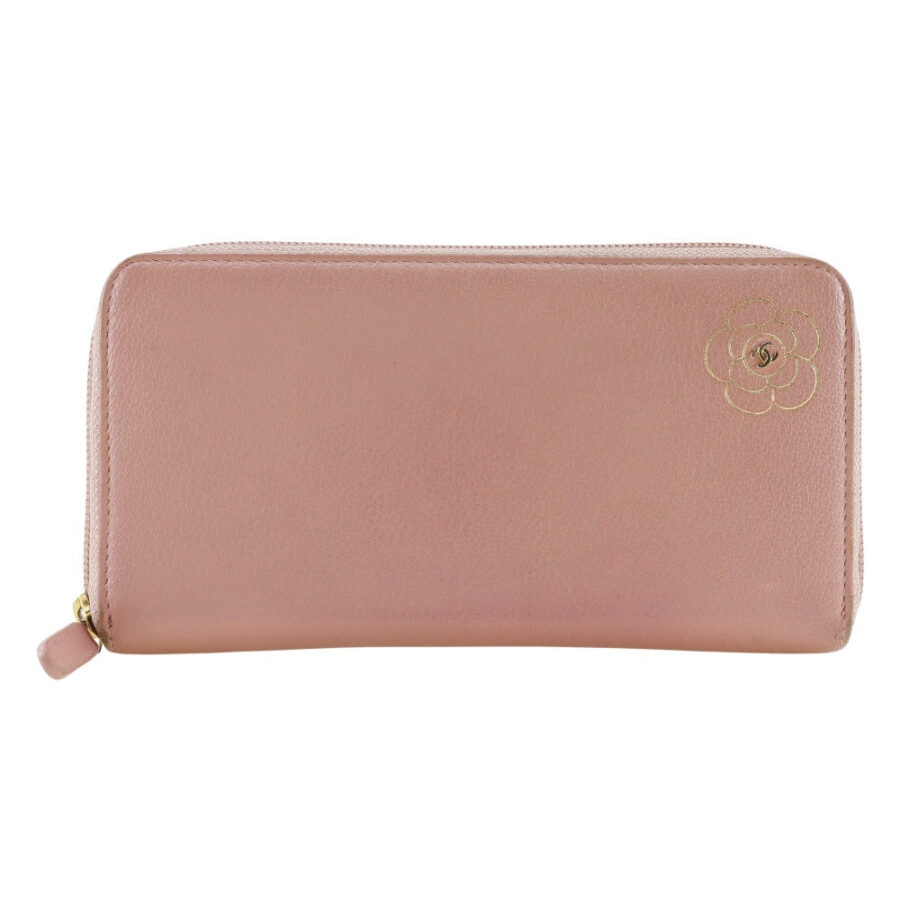 Chanel handbag pink – front view