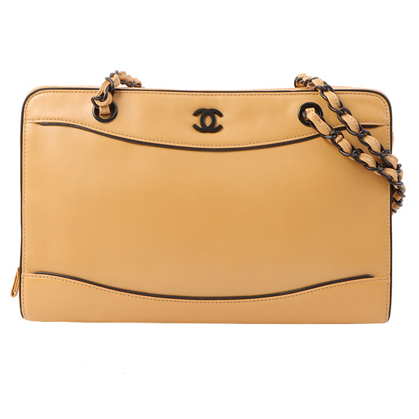 Chanel Beige Around Borsa a tracolla