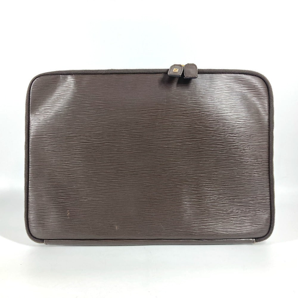 Pochette Fendi Pelle Marrone Logo FF
