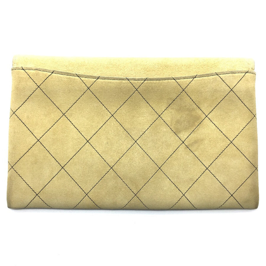 Chanel Shoulder Bag gold – front view