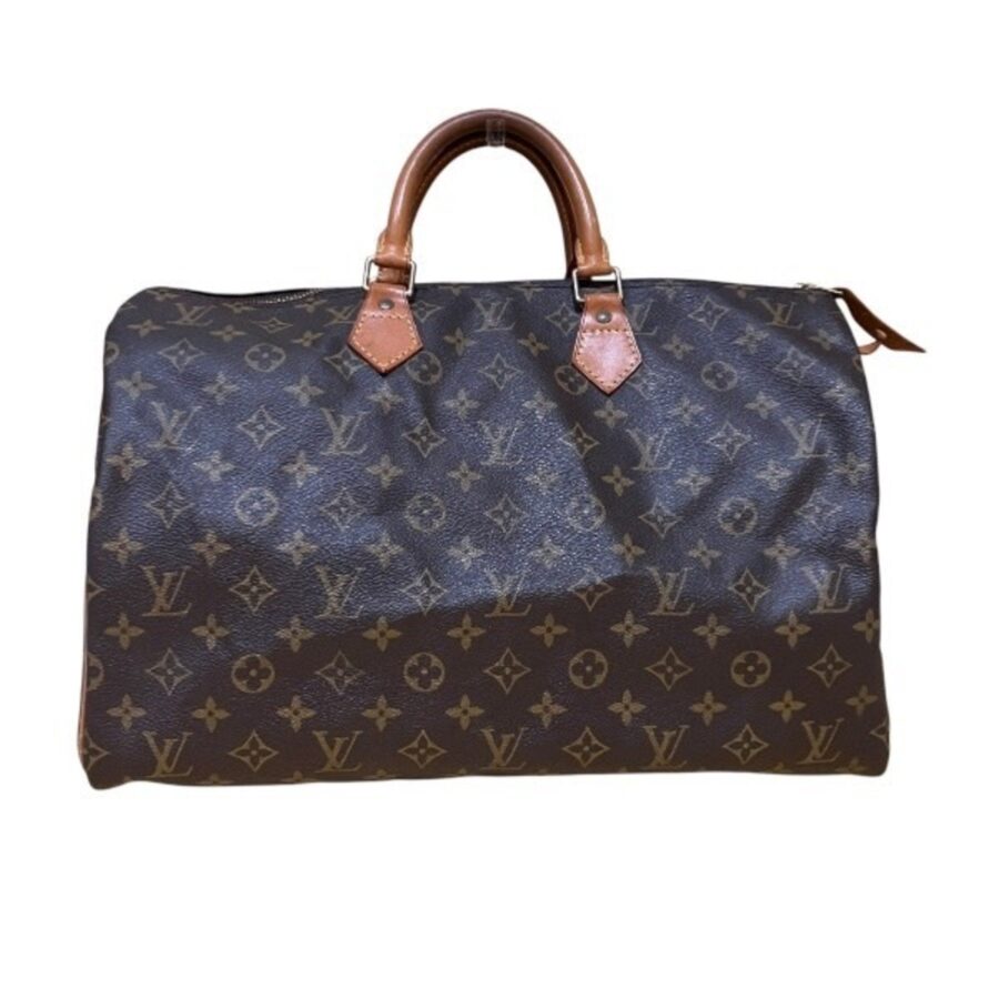 Classic Canvas Speedy Bag with Key and Padlock | Studio Nafay