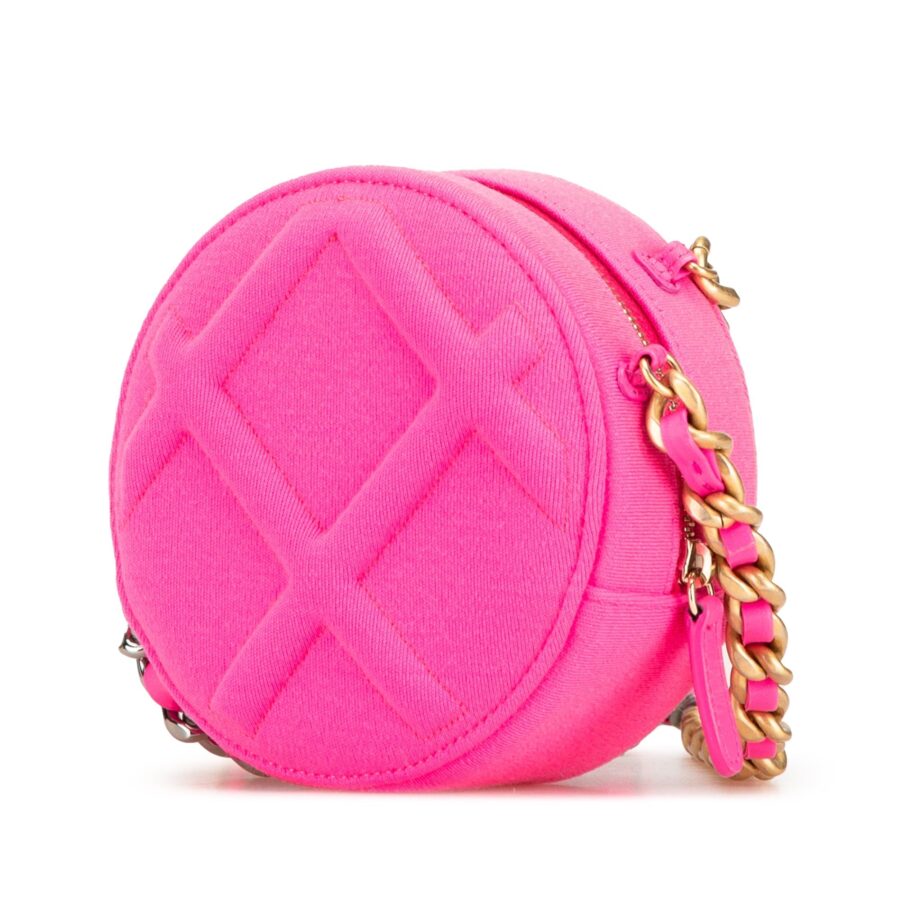 Chanel Clutch pink bag – front view