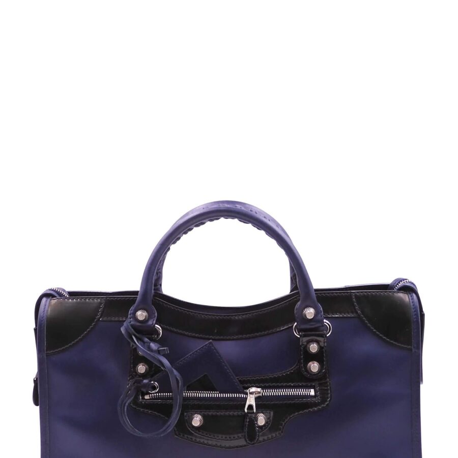 Balenciaga City black bag – front view
