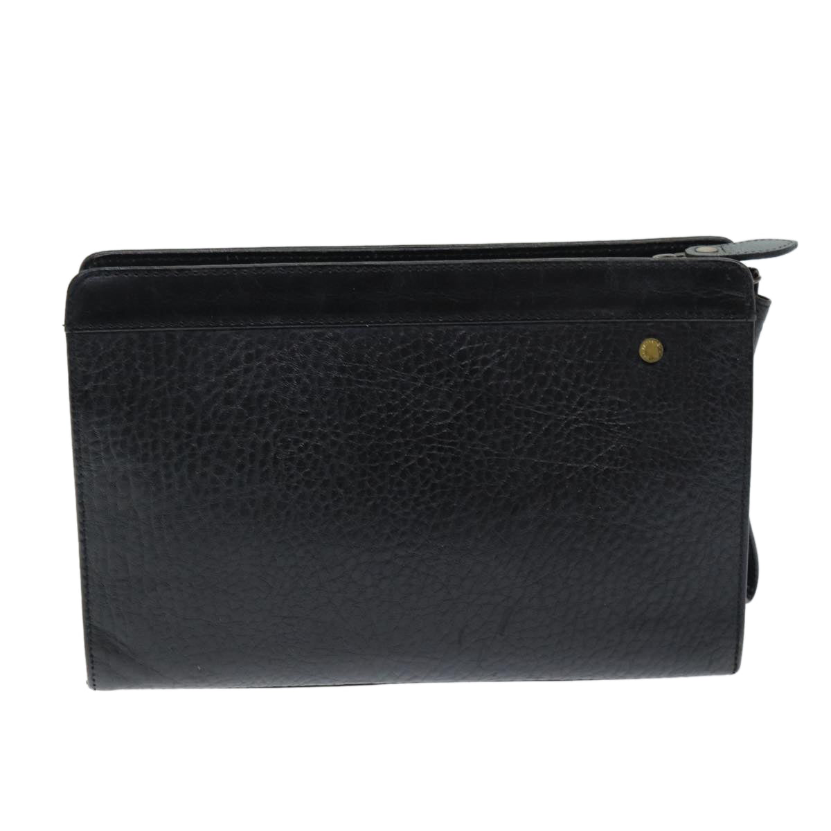 BURBERRYSs Pochette Bag Pelle Nero Auth bs14433