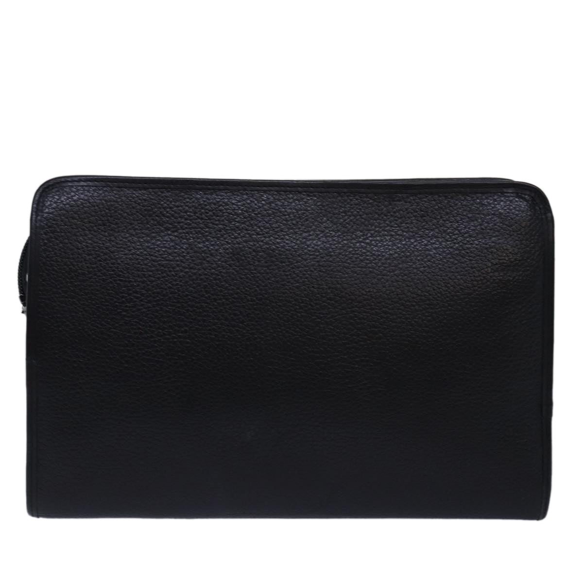 BurberrySs Pochette Bag Pelle Nero Auth bs15137
