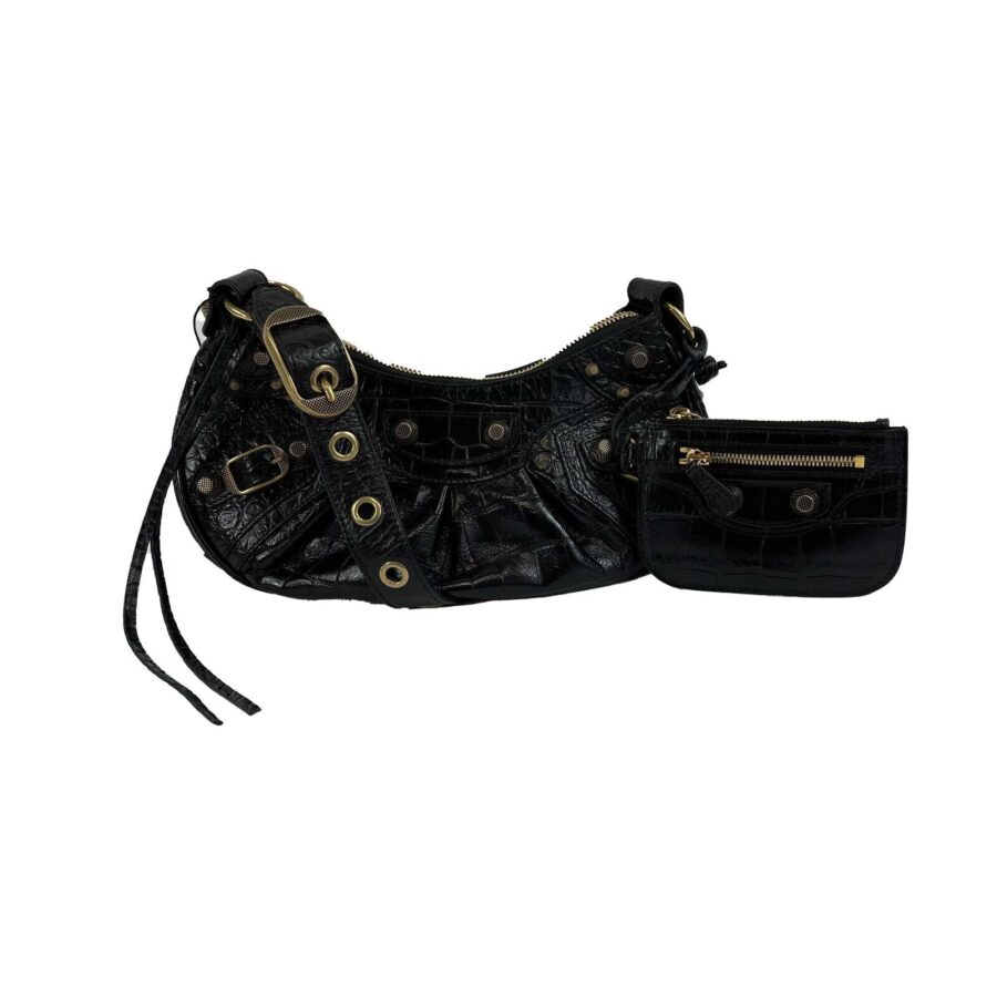 Balenciaga Shoulder Bag black – front view