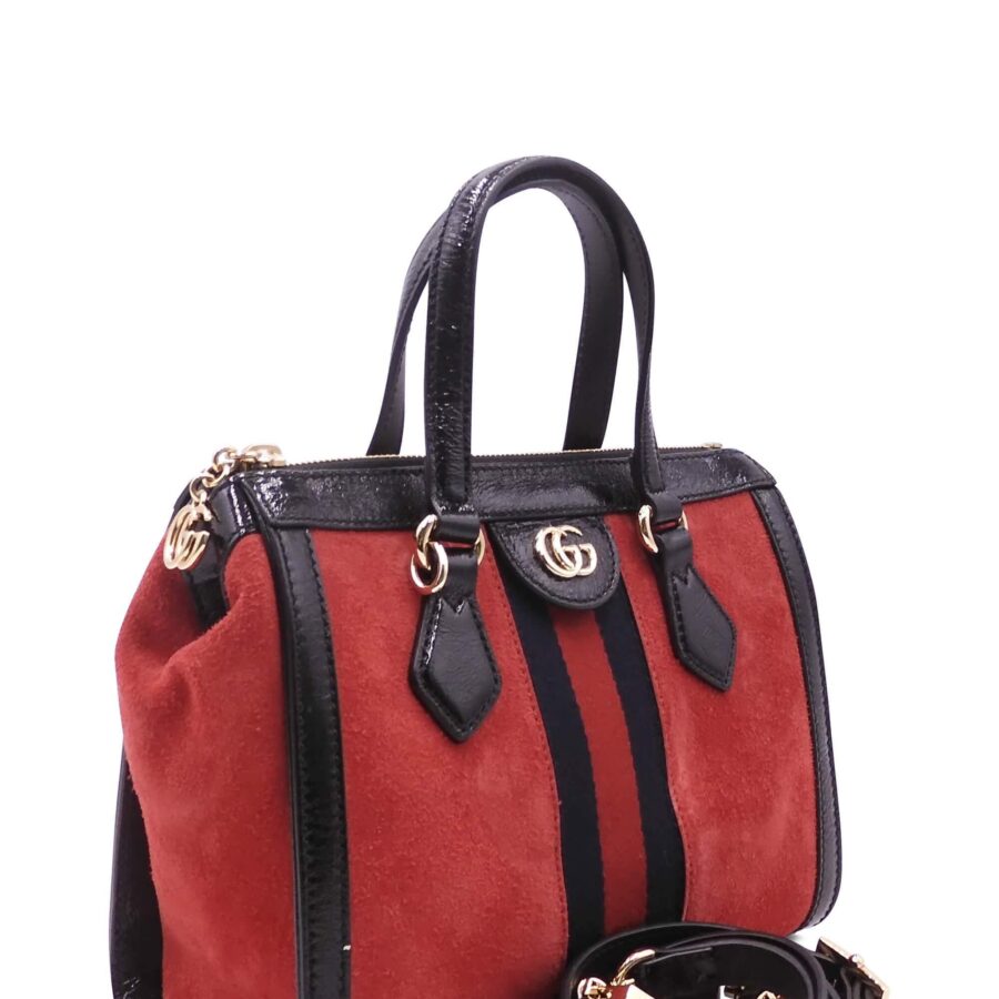 Gucci Ophidia black bag – front view
