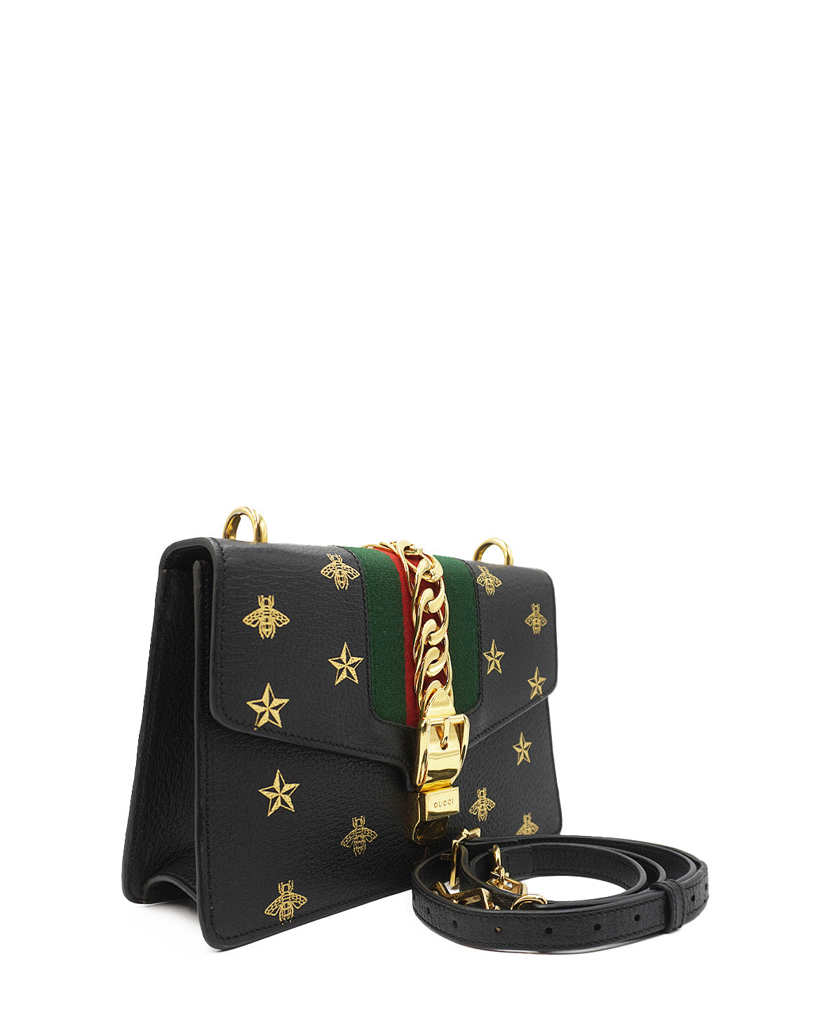 Small Sylvie Bee Star Borsa a tracolla Nero