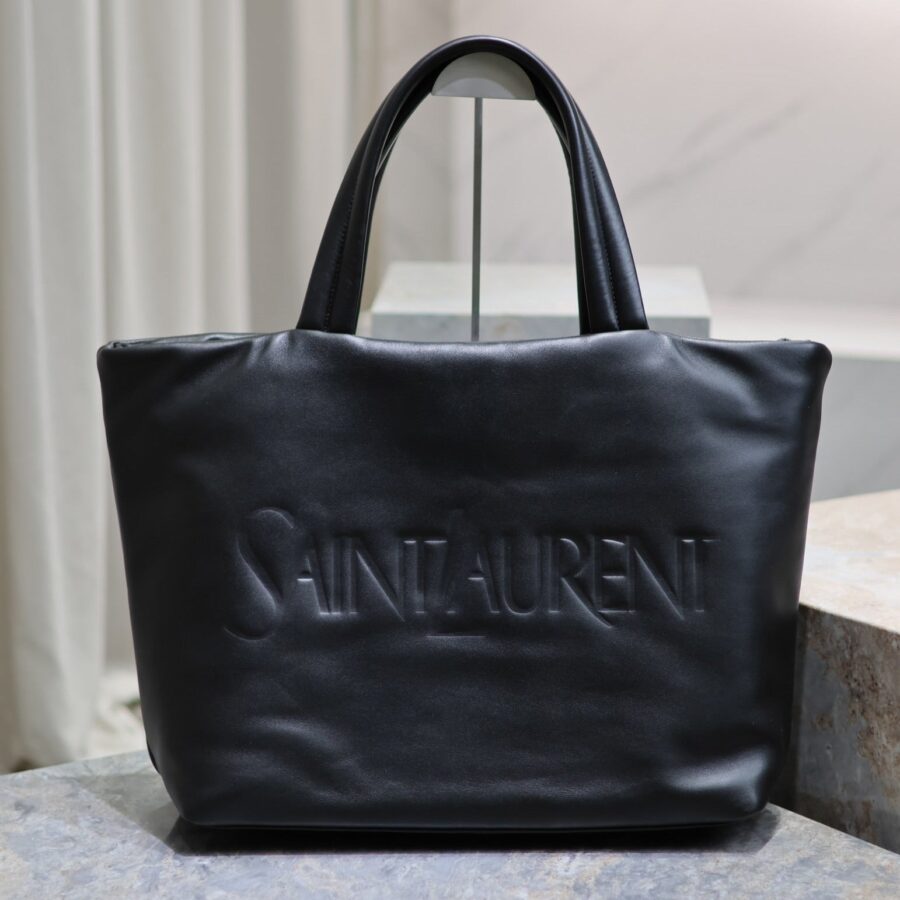 Designer Tote black bag – front view