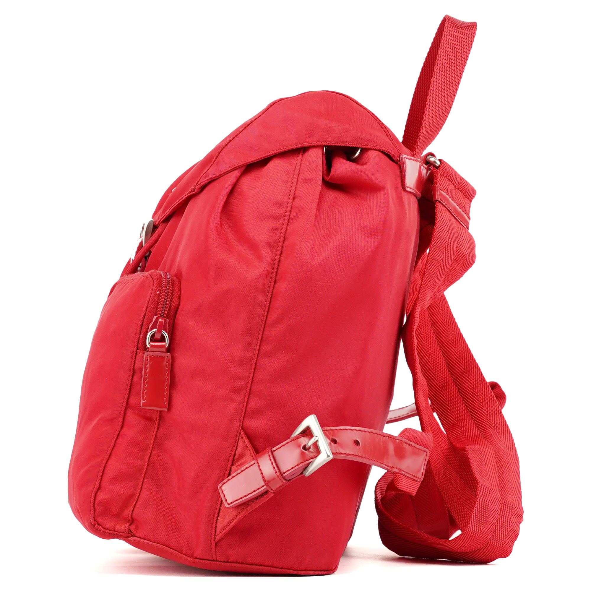 Zaino Tessuto Vela Rosso