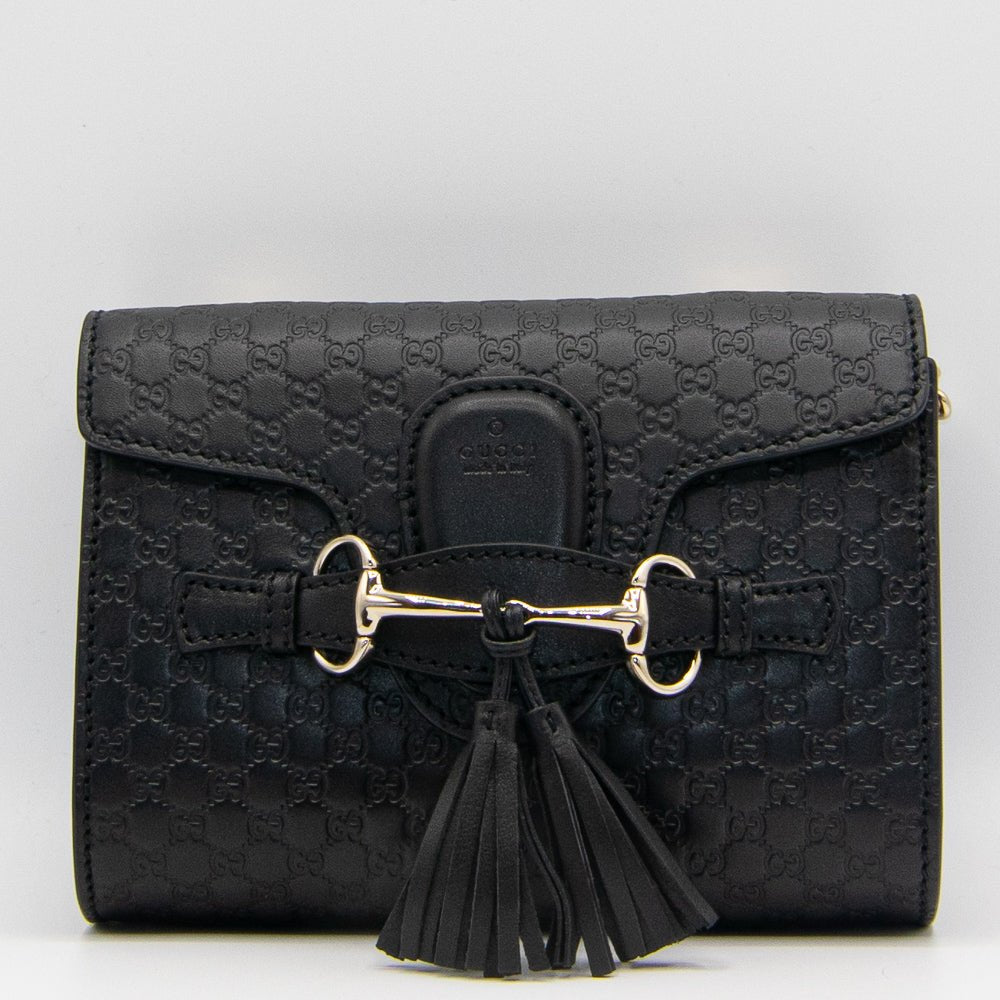 Microguccissima Emily In Pelle Nero 449636